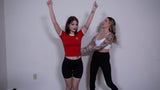 CHEERLEADER TICKLE AUDITION