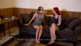 GAGGED MODEL SAY WHAT - SCARLETT & CADENCE LUX